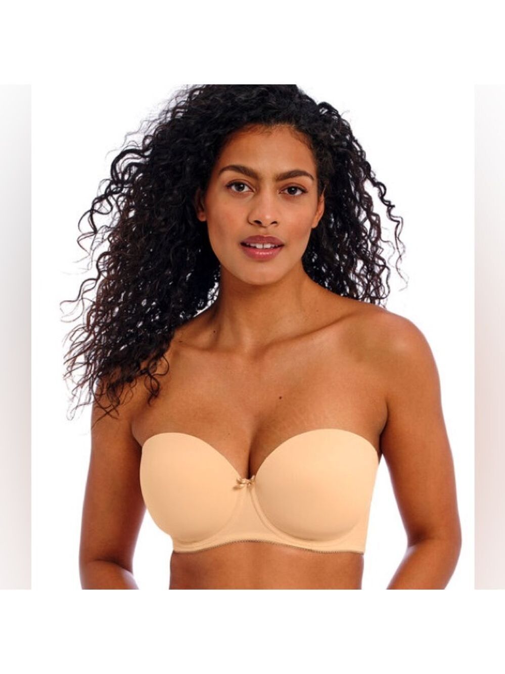 Freya Deco Moulded Strapless Bra - Nude - 34J
